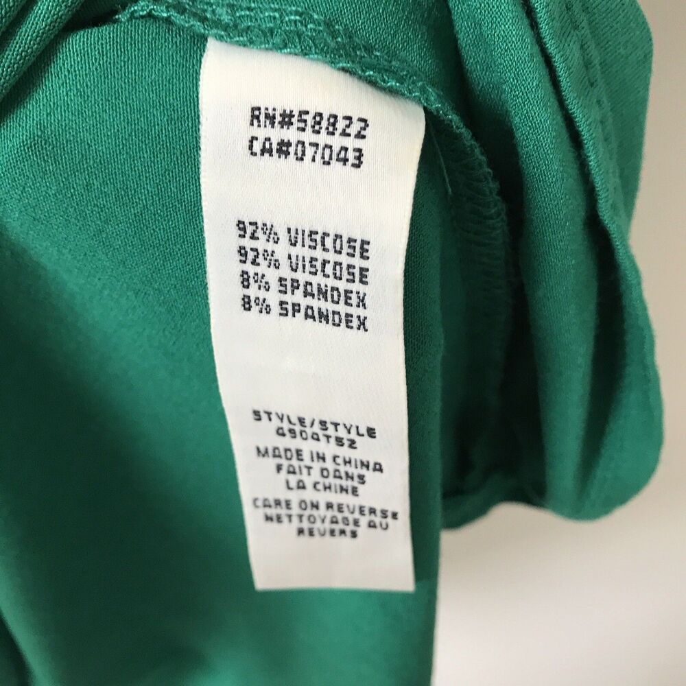 MAX STUDIO women’s sleeveless green stretch dress size small sundress - Picture 4 of 5